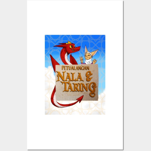 Nala dan Taring Wall Art by roelworks